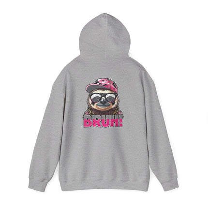 Bruh Sloth Attitude Hoodie