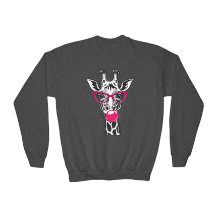 Glam Giraffe – Youth Sweatshirt