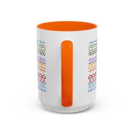 F.T.S. Hidden Message Accent Mug