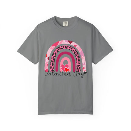 Valentine Rainbow Hearts Tee