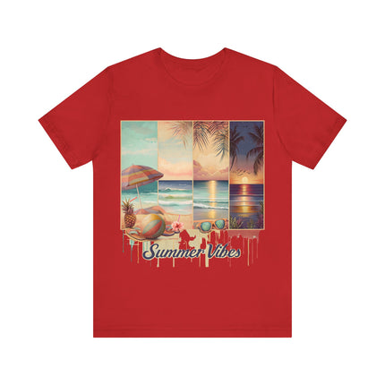 Drip Sunset Collage Tee