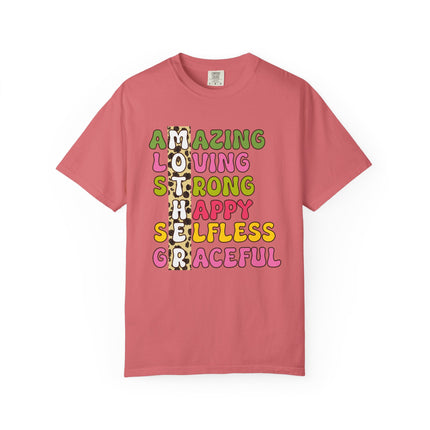 Mother Acronym Leopard Tee
