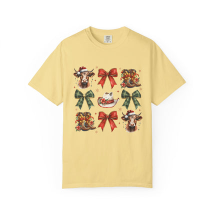 Western Christmas Icons Tee