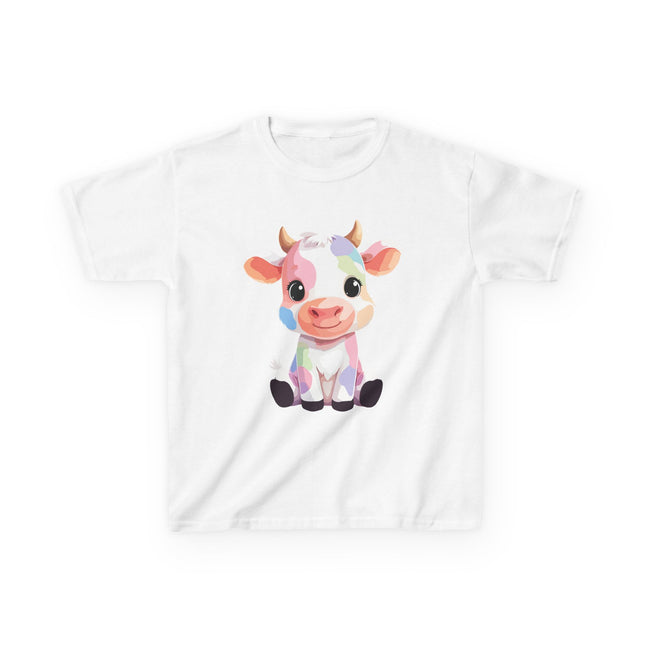 Rainbow Moo Moo Kids T-Shirt