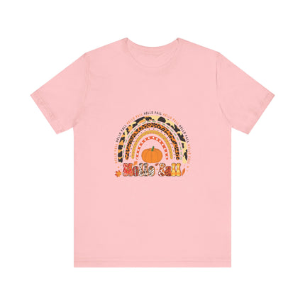 Hello Fall Rainbow Tee