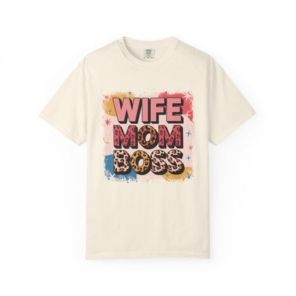 Wife Mom Boss Tee