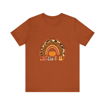 Hello Fall Rainbow Tee