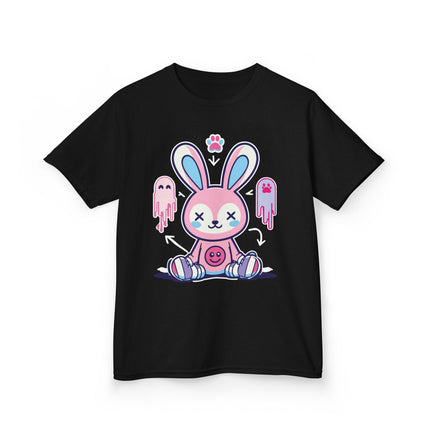 Kawaii Ghost Bunny Kids T-Shirt
