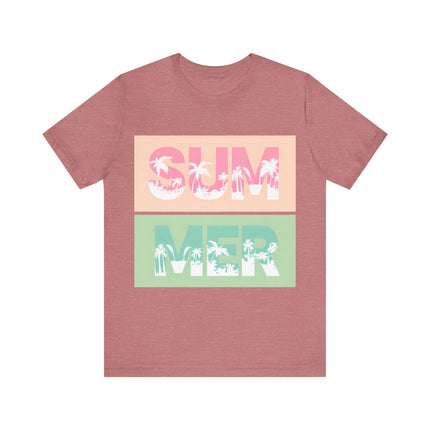 Pastel Block Summer Tee