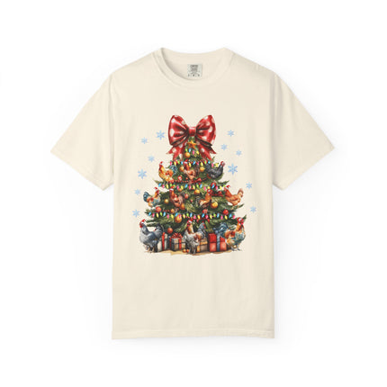 Cluckmas Tree Tee