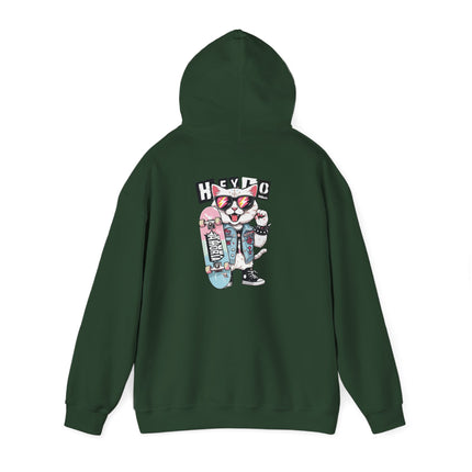 Skater Cool Cat Hoodie