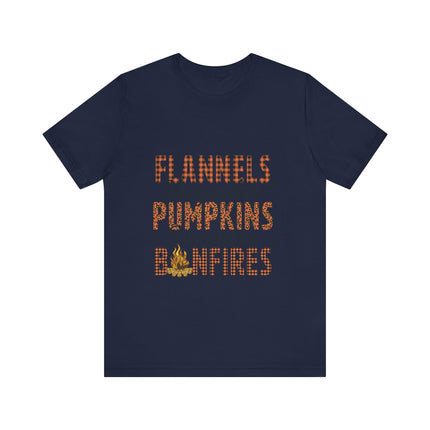 Fall Checklist Bonfire Tee