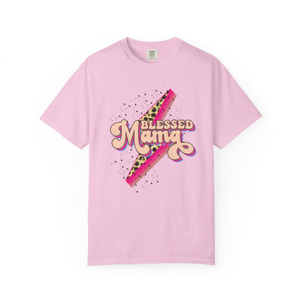 Blessed Mama Retro Bolt Tee