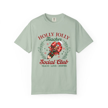 Holly Jolly Teacher Tee