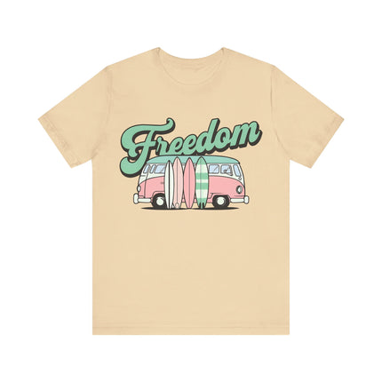Retro Freedom Surf Van Tee