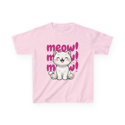 Meow Meow Kitty Kids T-Shirt