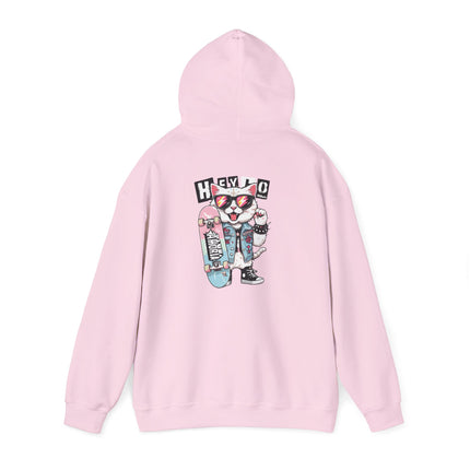 Skater Cool Cat Hoodie