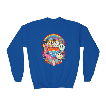 Groovy Vibes Youth Sweatshirt