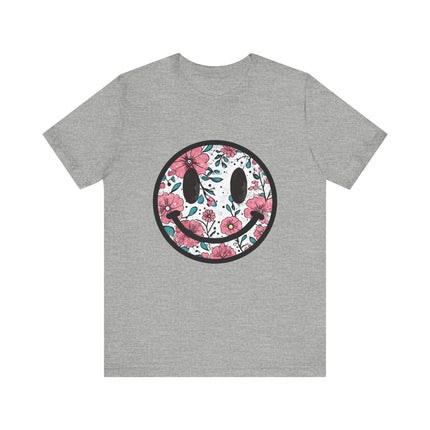 Floral Smiley Tee