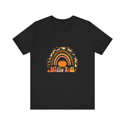 Hello Fall Rainbow Tee