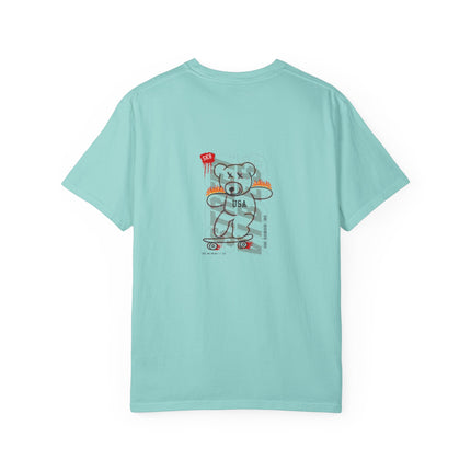 Skater Bear USA Tee