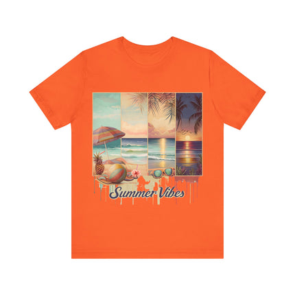 Drip Sunset Collage Tee