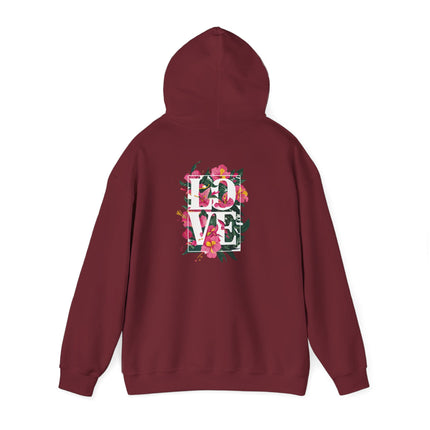 Floral Love Statement Hoodie