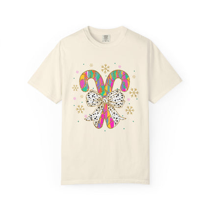 Neon Candy Cane Pop Tee