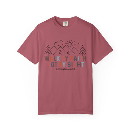 Walk by Faith Scripture Tee