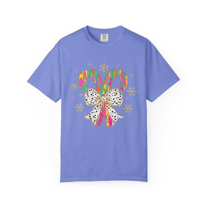 Neon Candy Cane Pop Tee