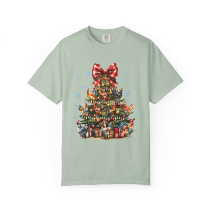 Cluckmas Tree Tee