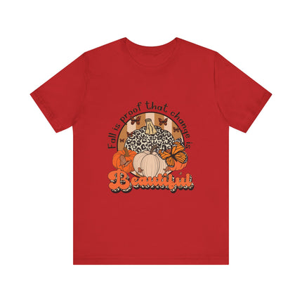 Change Is Beautiful Fall Tee