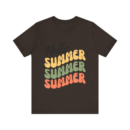 Hello Summer Retro Tee