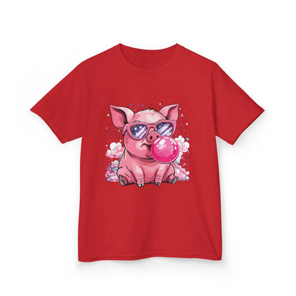Bubblegum Piggy Kids T-Shirt