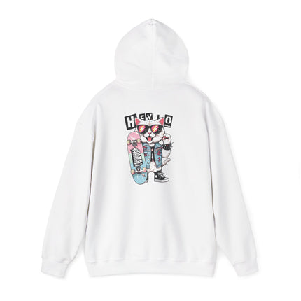 Skater Cool Cat Hoodie