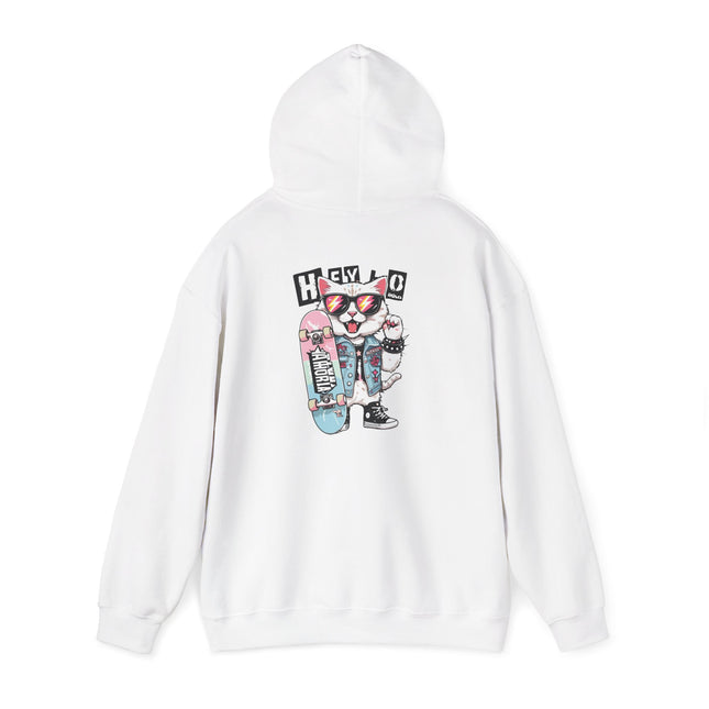 Skater Cool Cat Hoodie