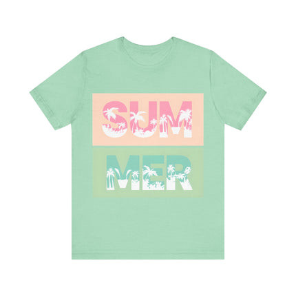 Pastel Block Summer Tee