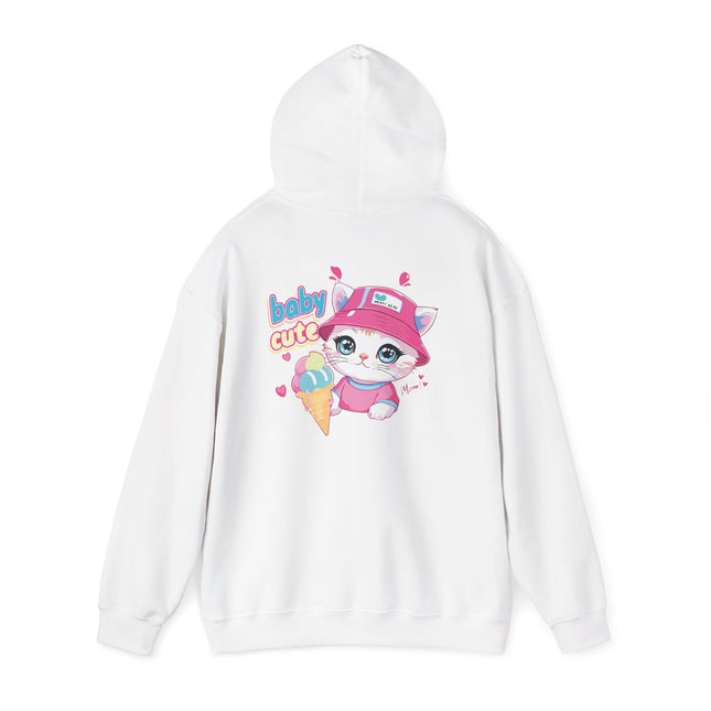Ice Cream Kitty Hoodie