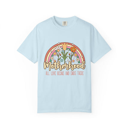 Motherhood Love Rainbow Tee