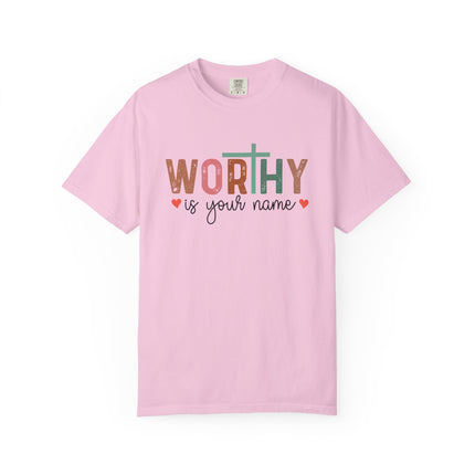Worthy Is Your Name Cross Tee