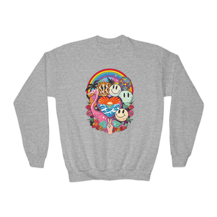Groovy Vibes Youth Sweatshirt