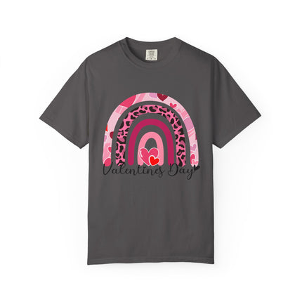 Valentine Rainbow Hearts Tee