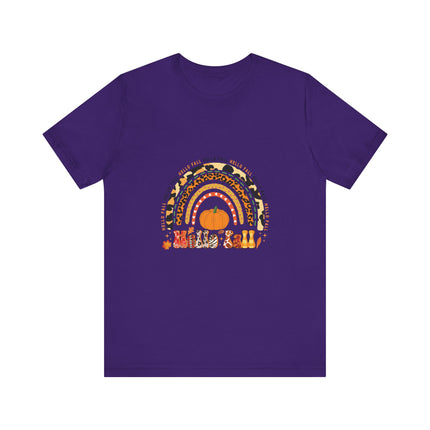 Hello Fall Rainbow Tee