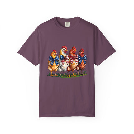Cluckin' Patriotic Squad Tee