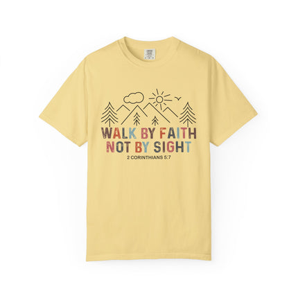 Walk by Faith Scripture Tee