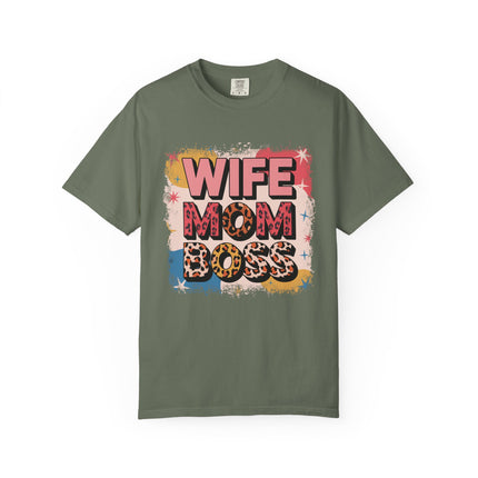 Wife Mom Boss Tee