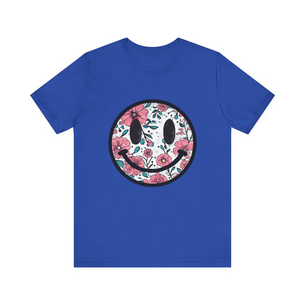 Floral Smiley Tee