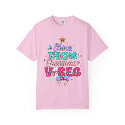 Thick Thighs Christmas Vibes Tee