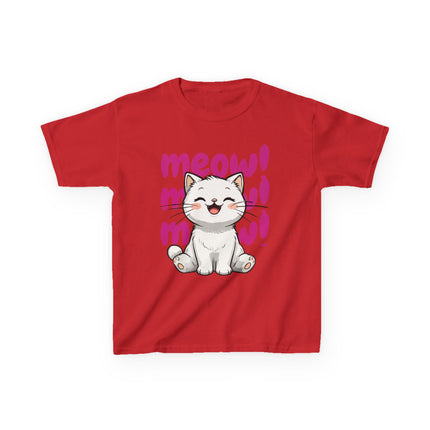 Meow Meow Kitty Kids T-Shirt