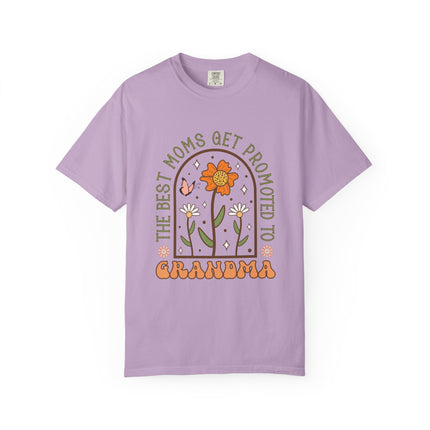 Promoted to Grandma Flower Tee